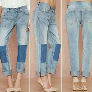 Nasty Gal Denim - Patch Up Boyfriend Jeans